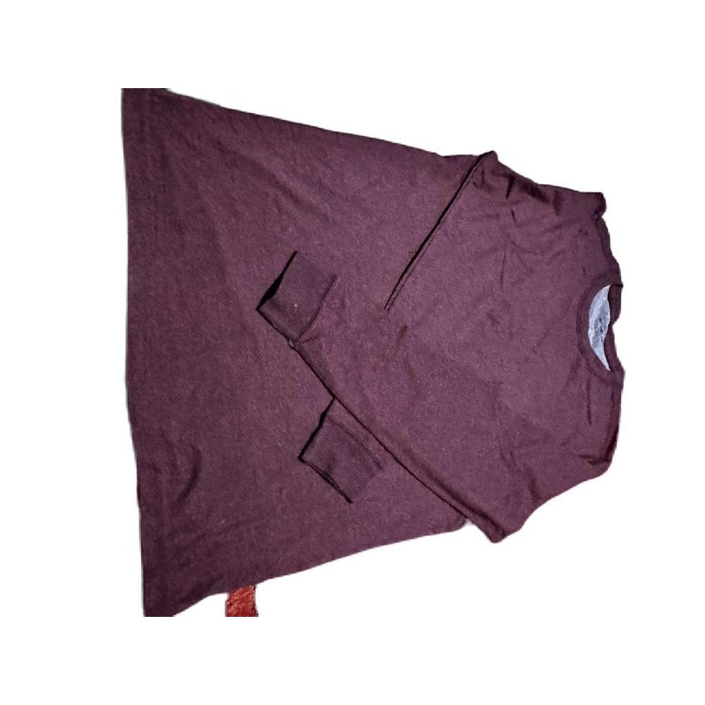 Rugged Trails Men's Maroon Long Sleeves Shirt Size L